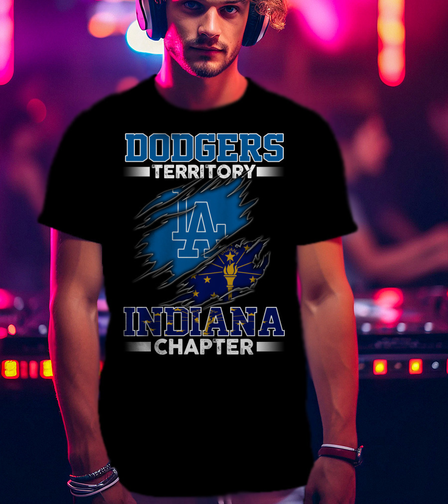 Dodgers Territory Indiana Chapter T-Shirt