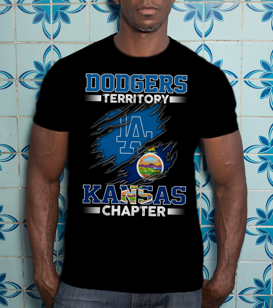 Dodgers Territory LA Kansas Chapter T-Shirt