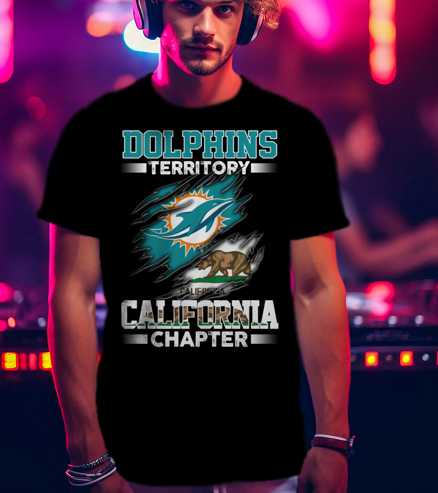 Dolphins Territory California Chapter T-Shirt