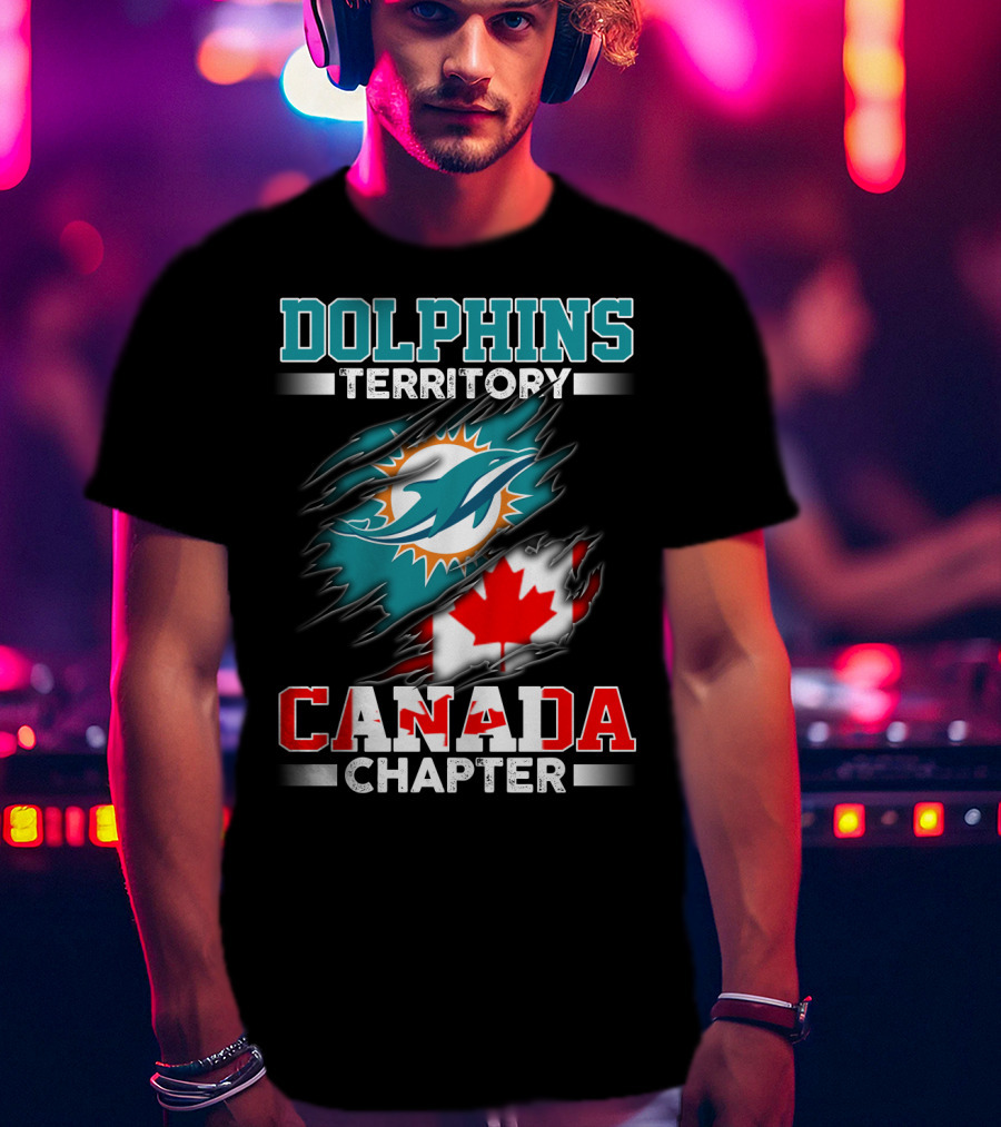 Dolphins Territory Canada Chapter T-Shirt
