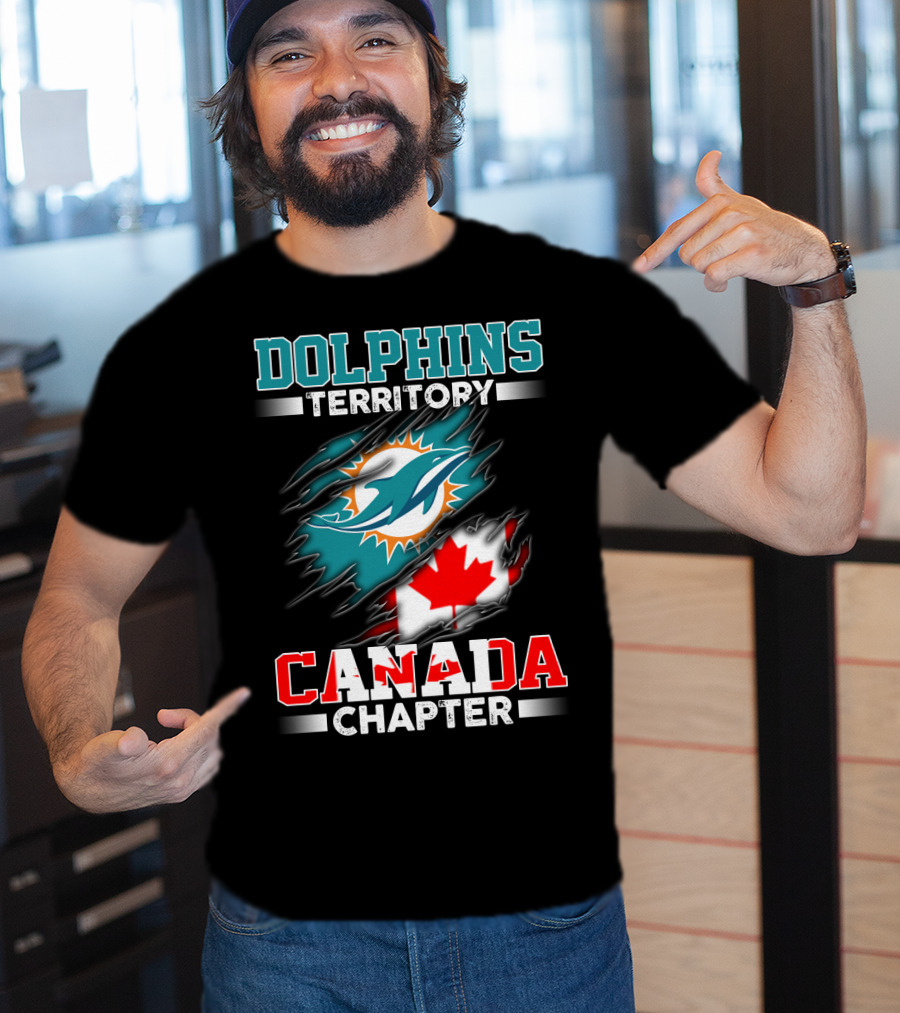 Dolphins Territory Canada Chapter T-Shirt