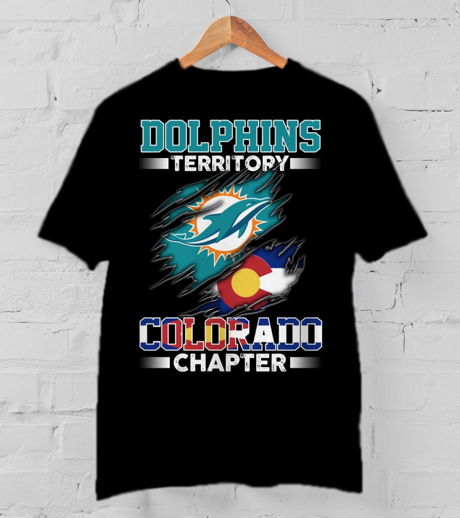 Dolphins Territory Colorado Chapter T-Shirt