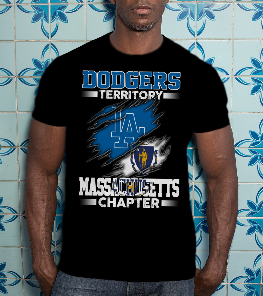 Massachusetts Chapter Dodgers Territory LA T-Shirt