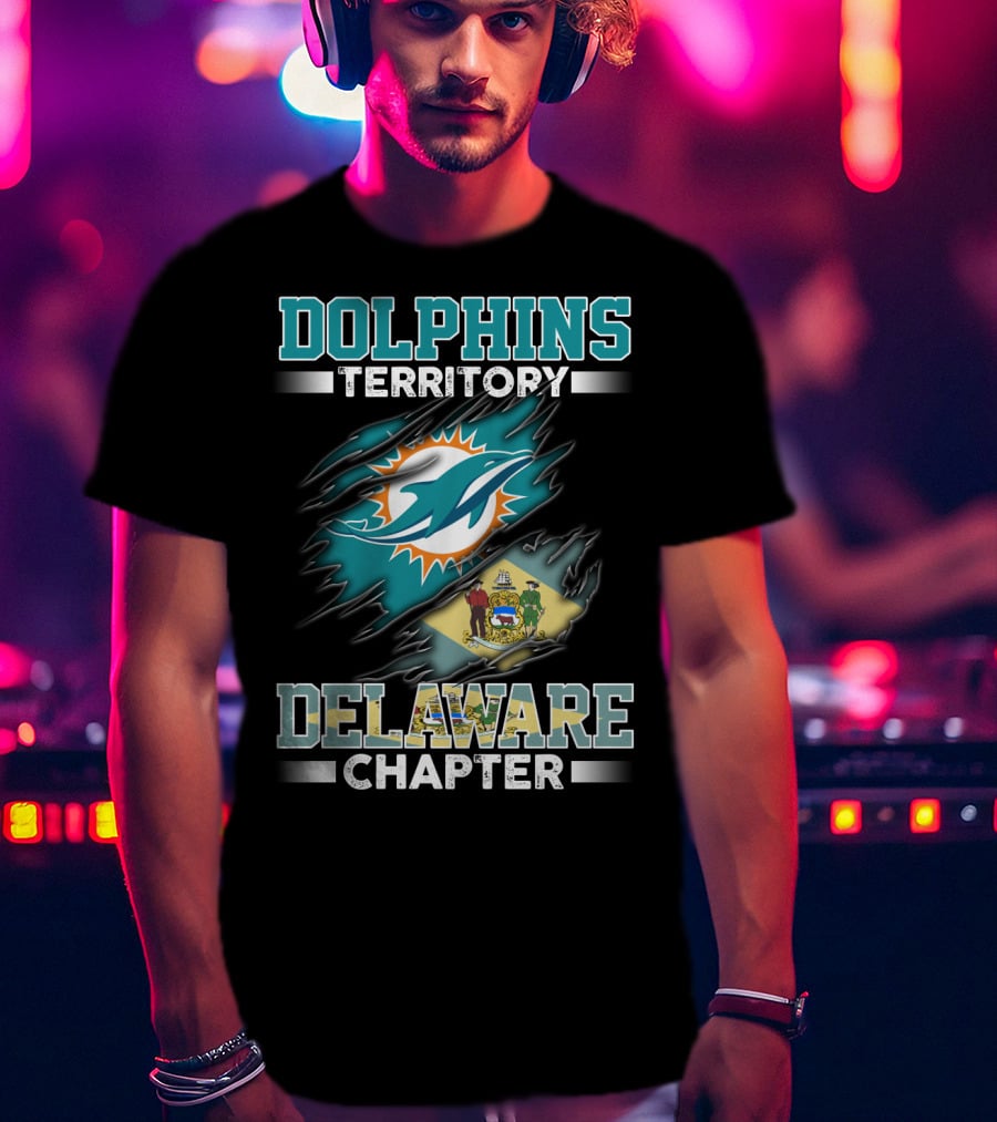 Dolphins Territory Delaware Chapter T-Shirt