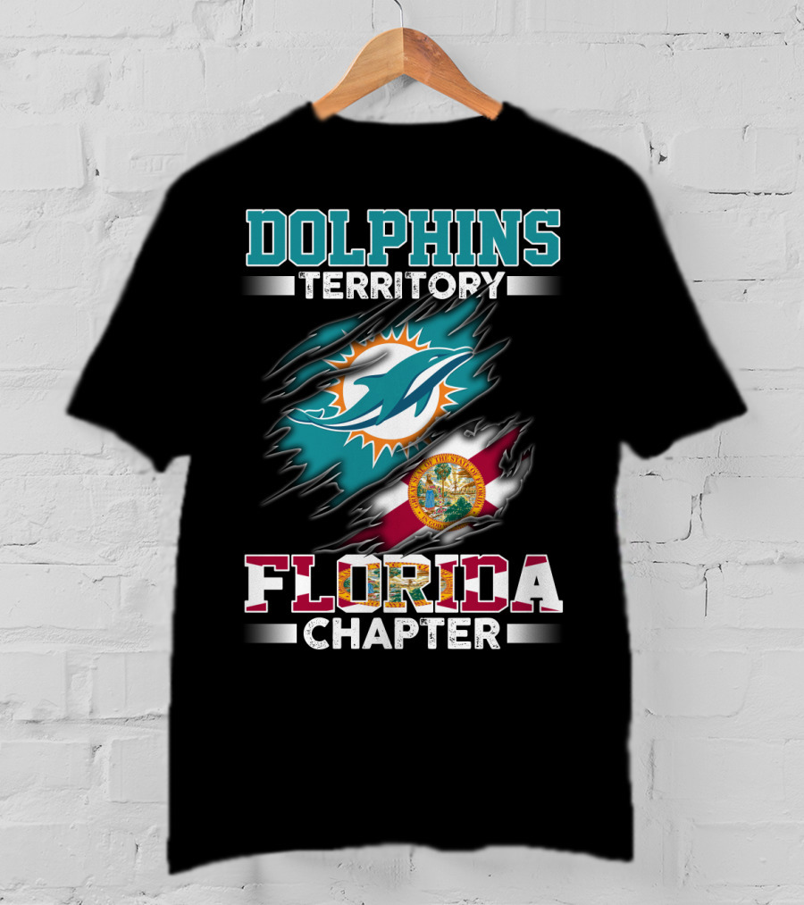 Dolphins Territory Florida Chapter T-Shirt