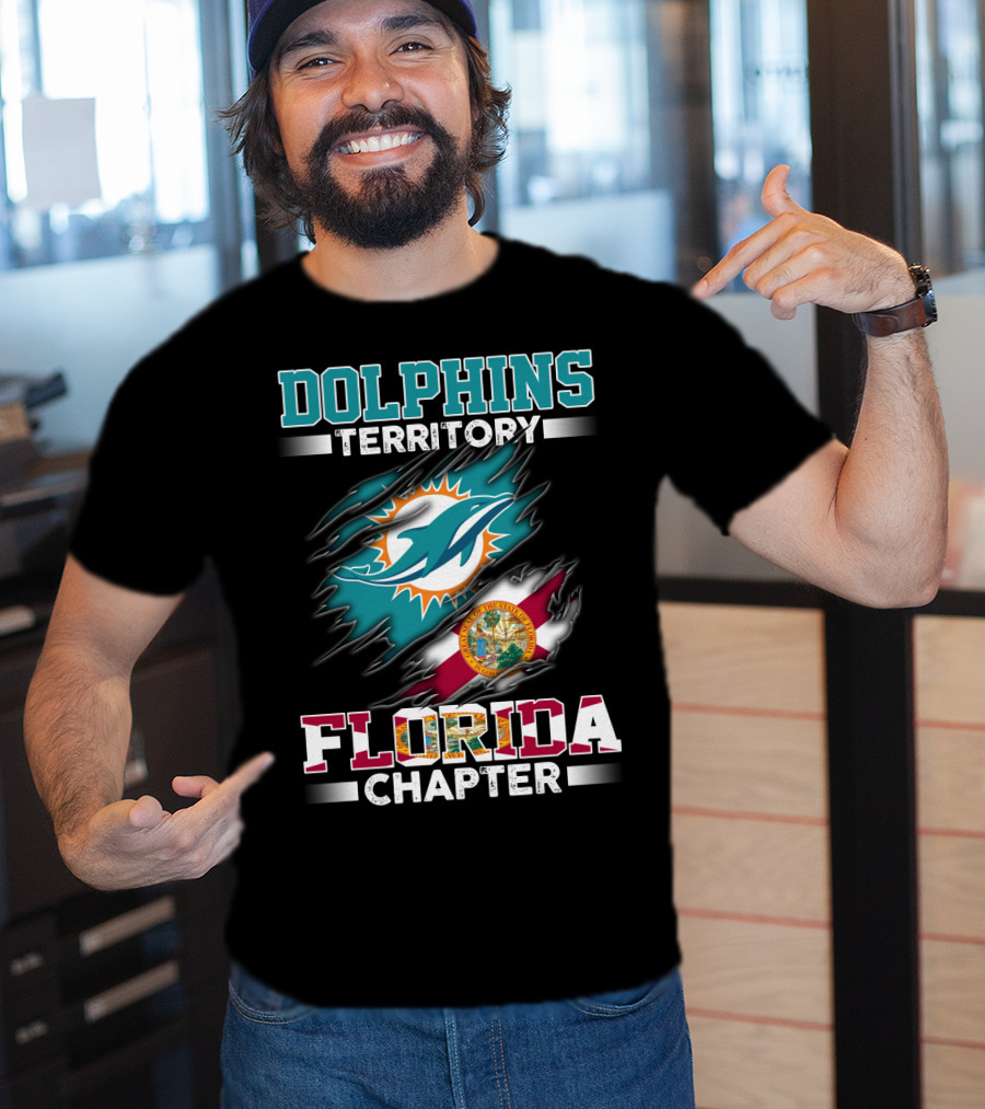 Dolphins Territory Florida Chapter T-Shirt