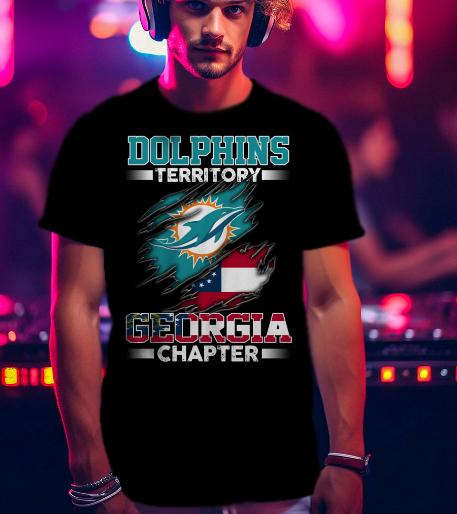 Dolphins Territory Georgia Chapter T-Shirt