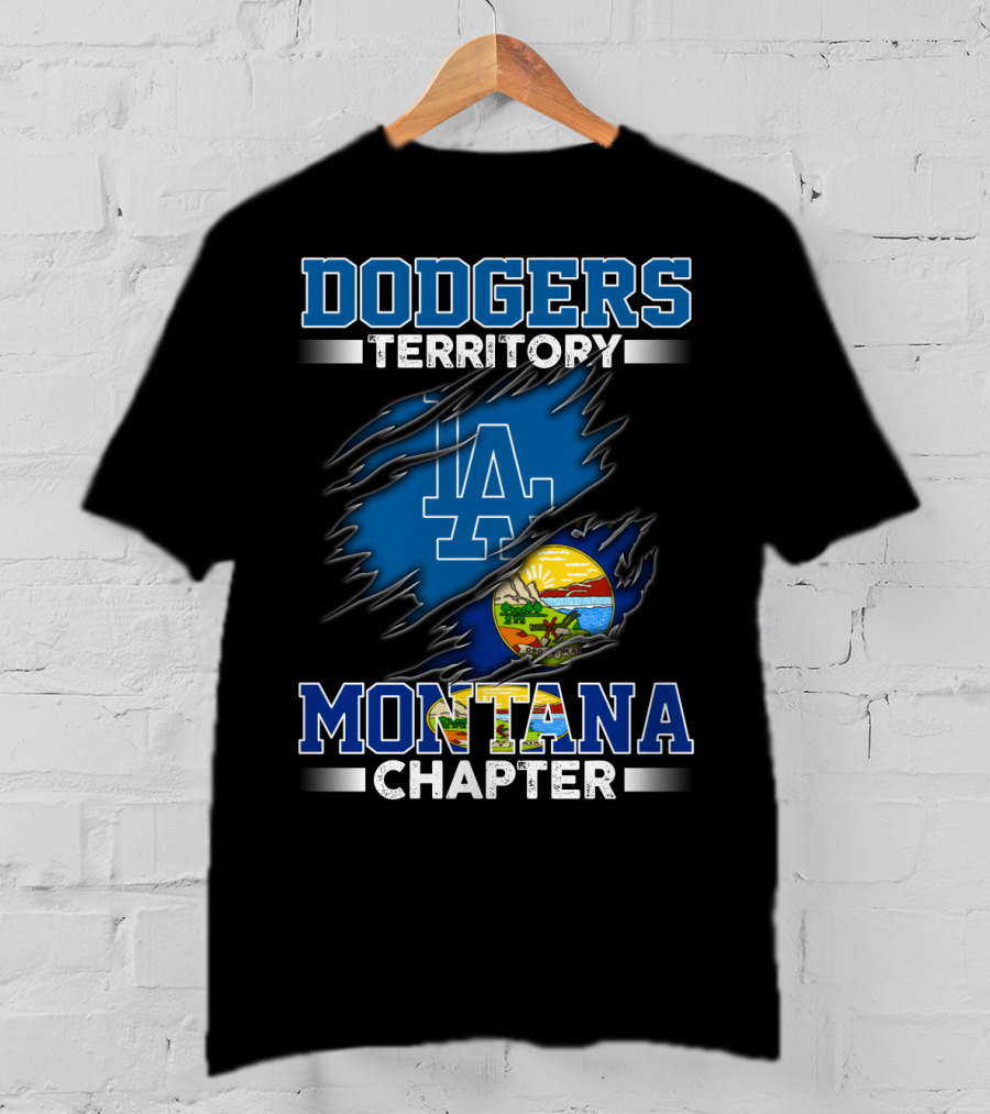 Dodgers Territory LA Montana Chapter T-Shirt
