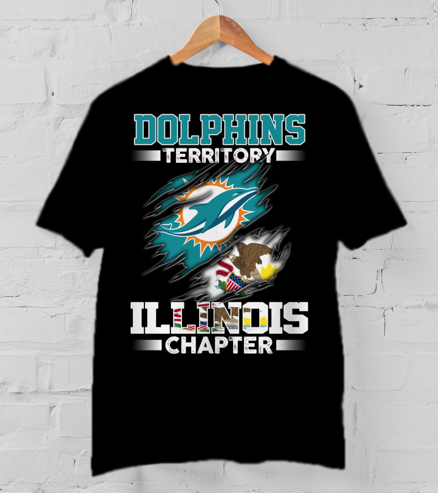 Dolphins Territory Illinois Chapter T-Shirt