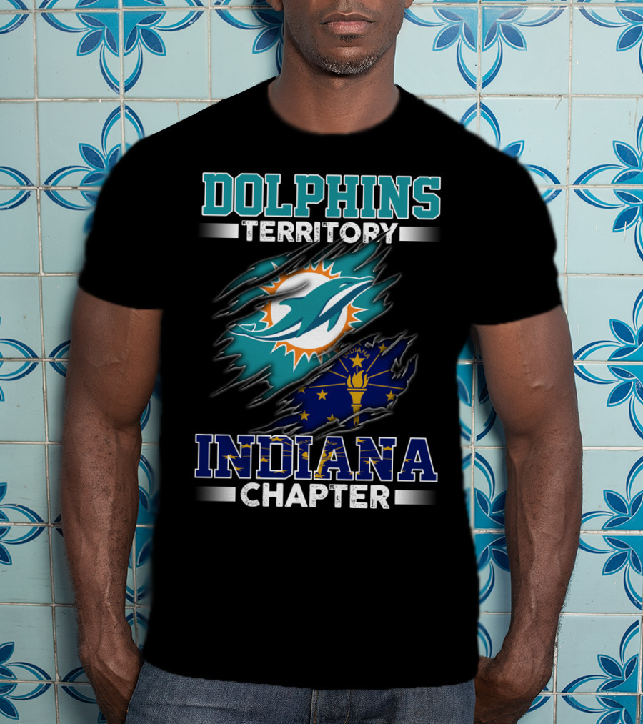 Dolphins Territory Indiana Chapter T-Shirt