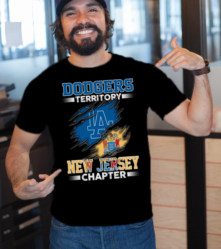 Dodgers Territory New Jersey Chapter T-Shirt