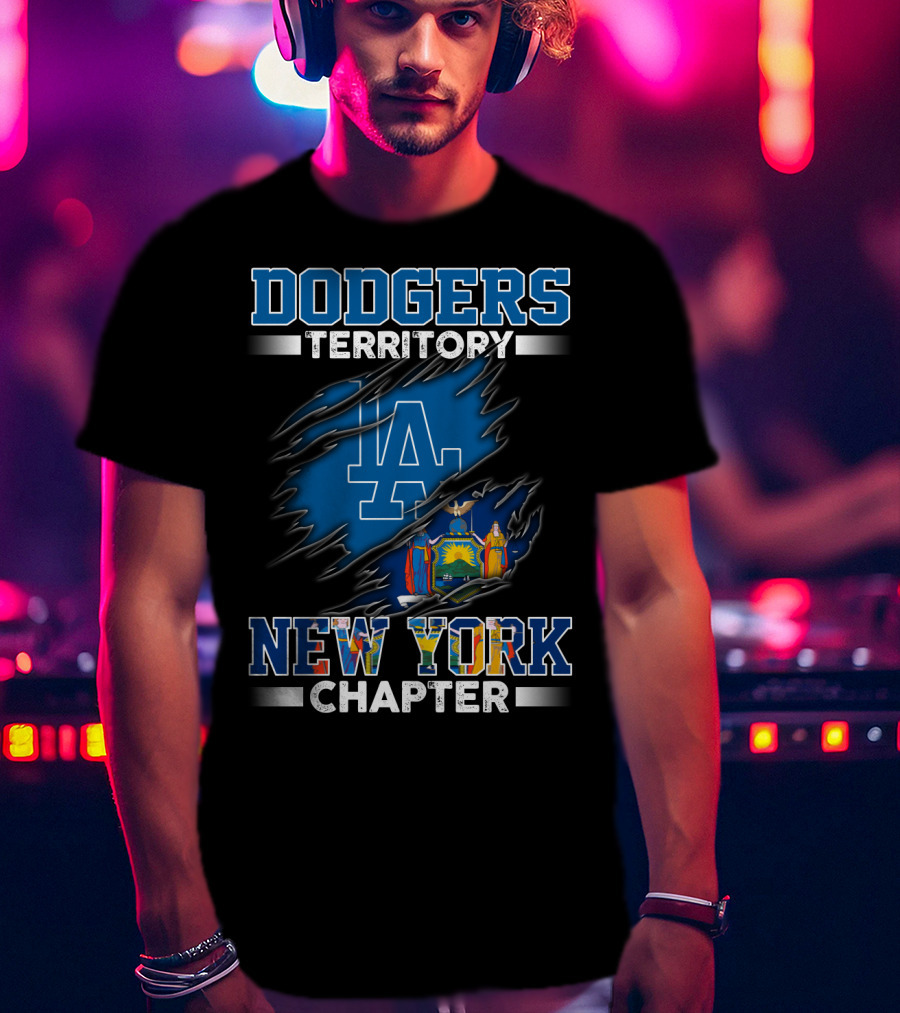 Dodgers Territory LA New York Chapter T-Shirt