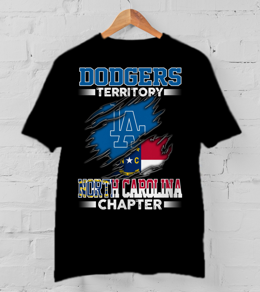 Dodgers Territory North Carolina Chapter T-Shirt