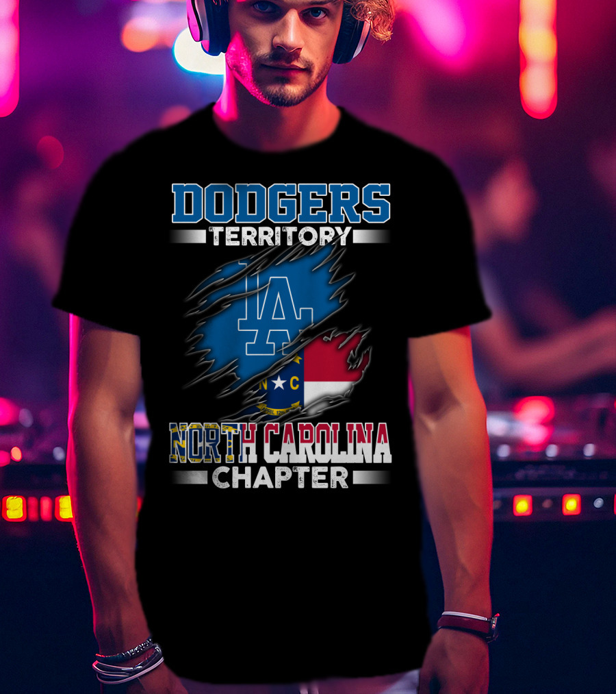 Dodgers Territory North Carolina Chapter T-Shirt