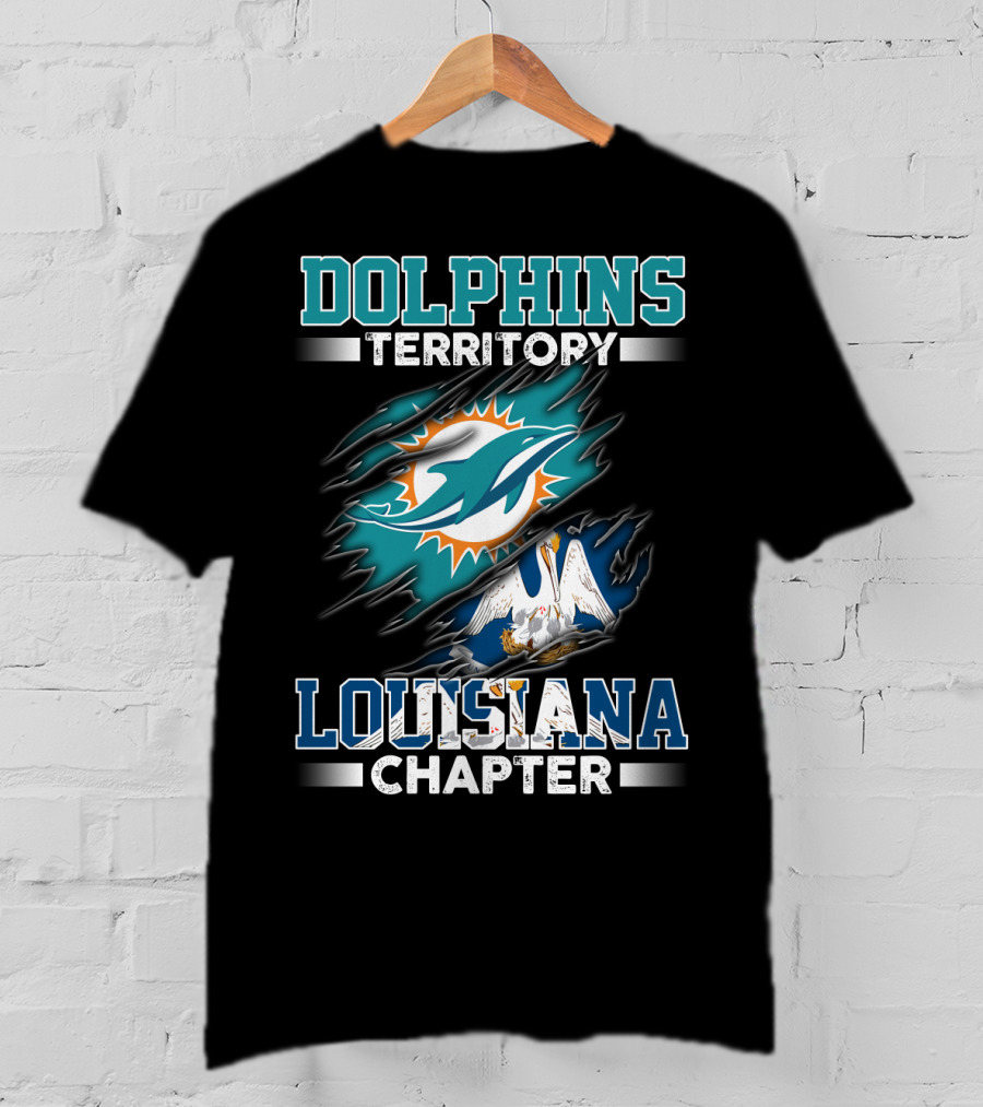Dolphins Territory Louisiana Chapter T-Shirt