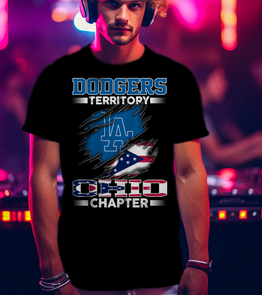Dodgers Territory LA Ohio Chapter T-Shirt
