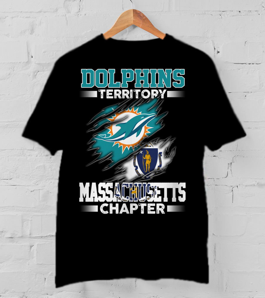 Dolphins Territory Massachusetts Chapter T-Shirt