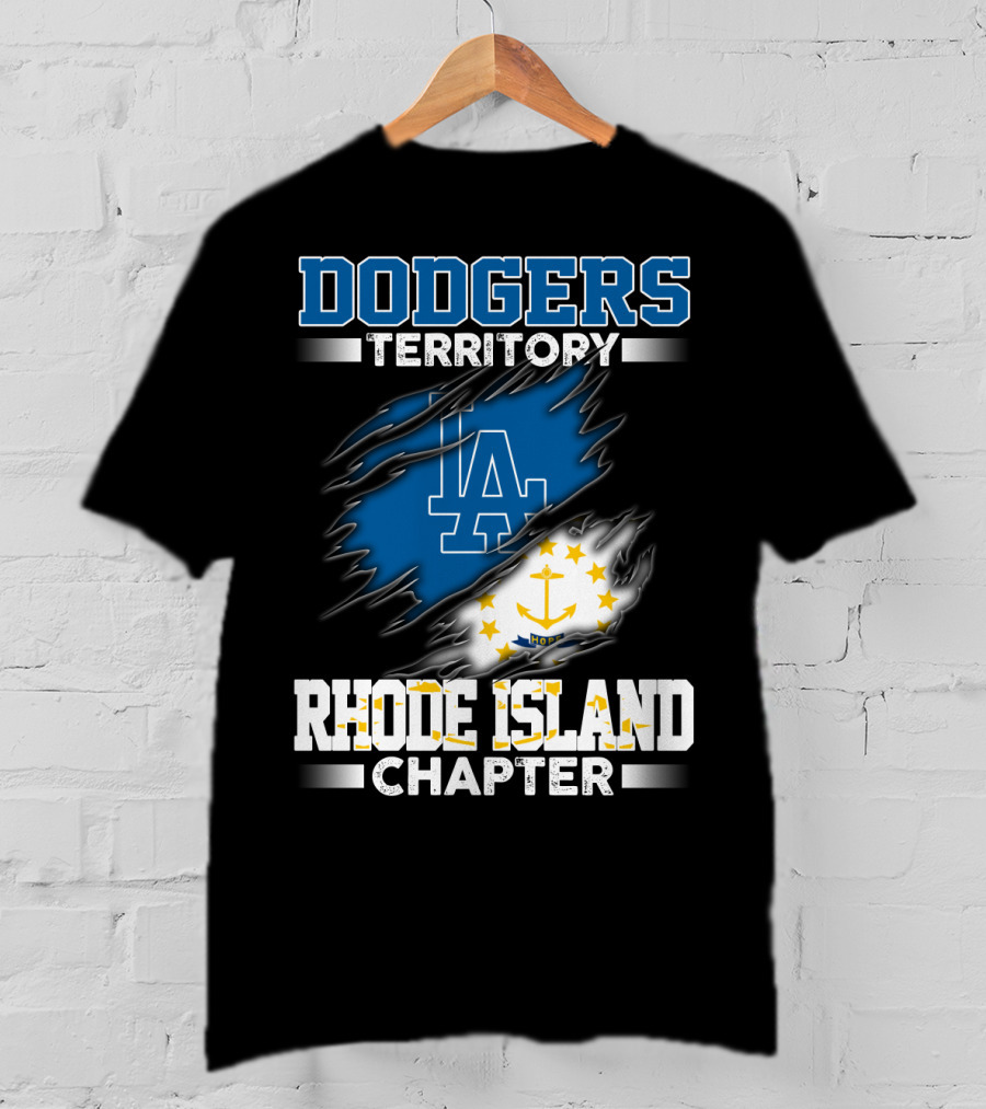 Dodgers Territory LA Rhode Island Chapter T-Shirt