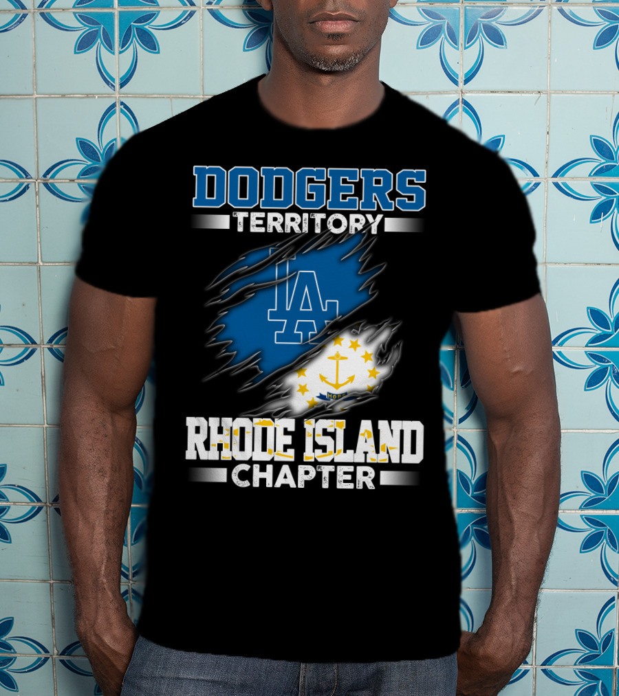 Dodgers Territory LA Rhode Island Chapter T-Shirt