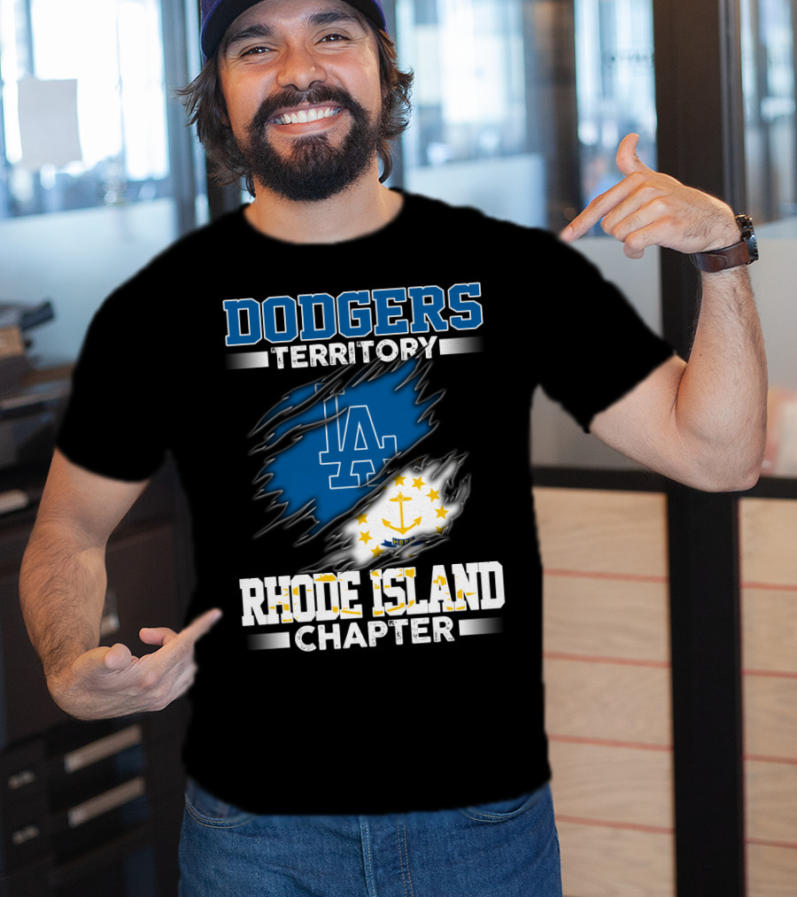 Dodgers Territory LA Rhode Island Chapter T-Shirt