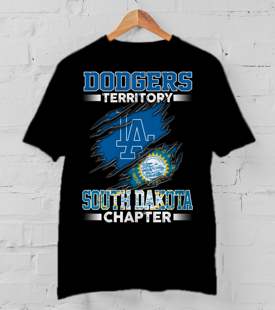 Dodgers Territory South Dakota Chapter T-Shirt
