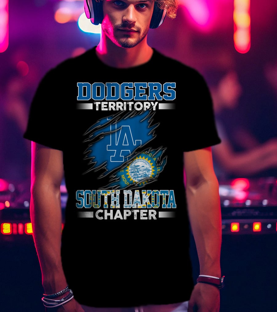Dodgers Territory South Dakota Chapter T-Shirt