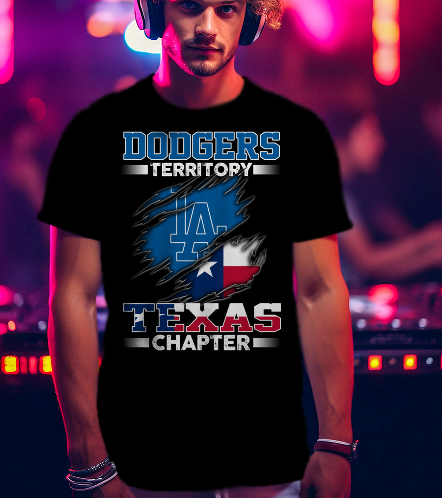 Dodgers Territory Texas Chapter T-Shirt