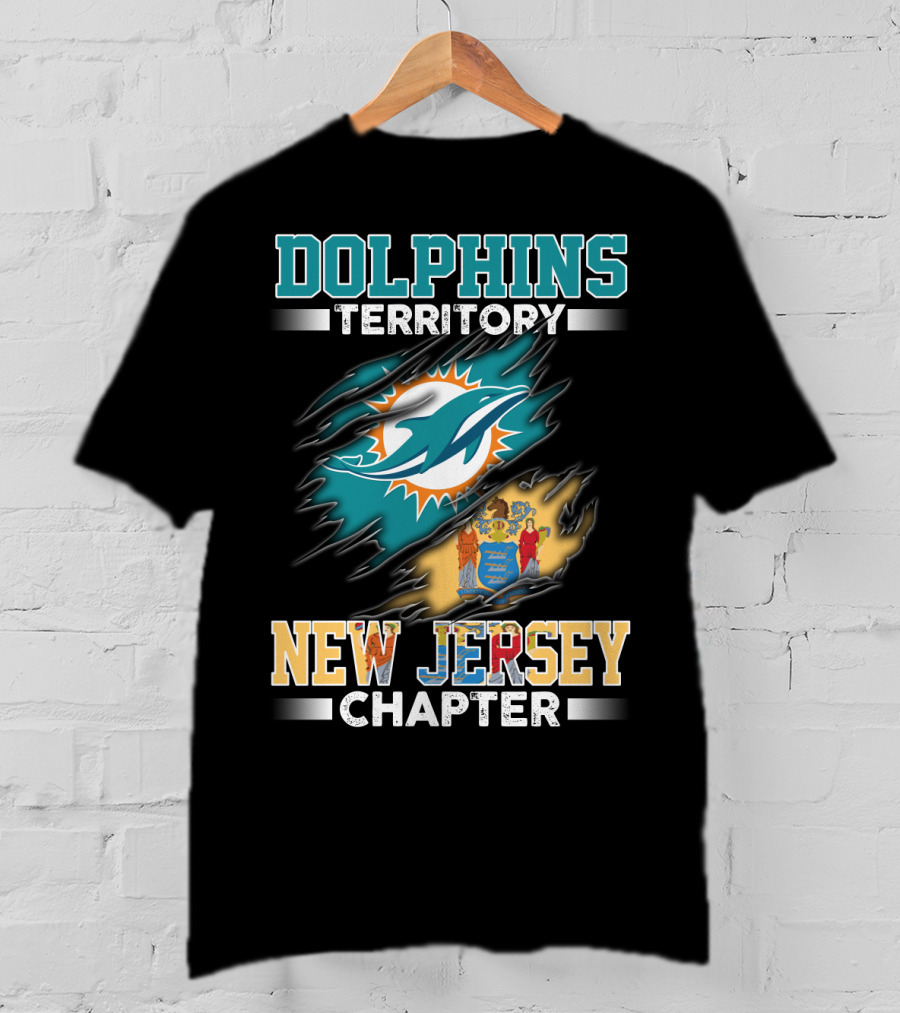 Dolphins Territory New Jersey Chapter T-Shirt