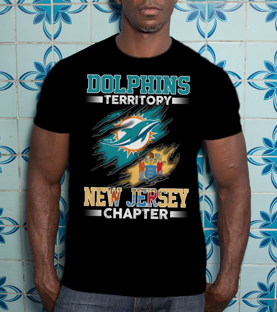 Dolphins Territory New Jersey Chapter T-Shirt