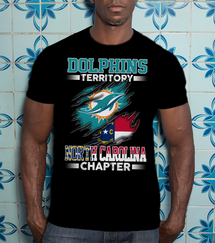 Dolphins Territory North Carolina Chapter T-Shirt