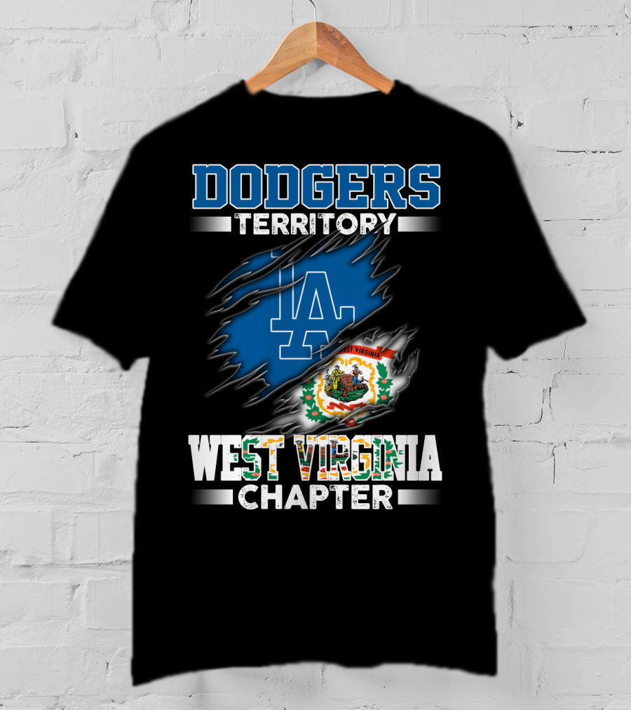 Dodgers Territory LA West Virginia Chapter T-Shirt