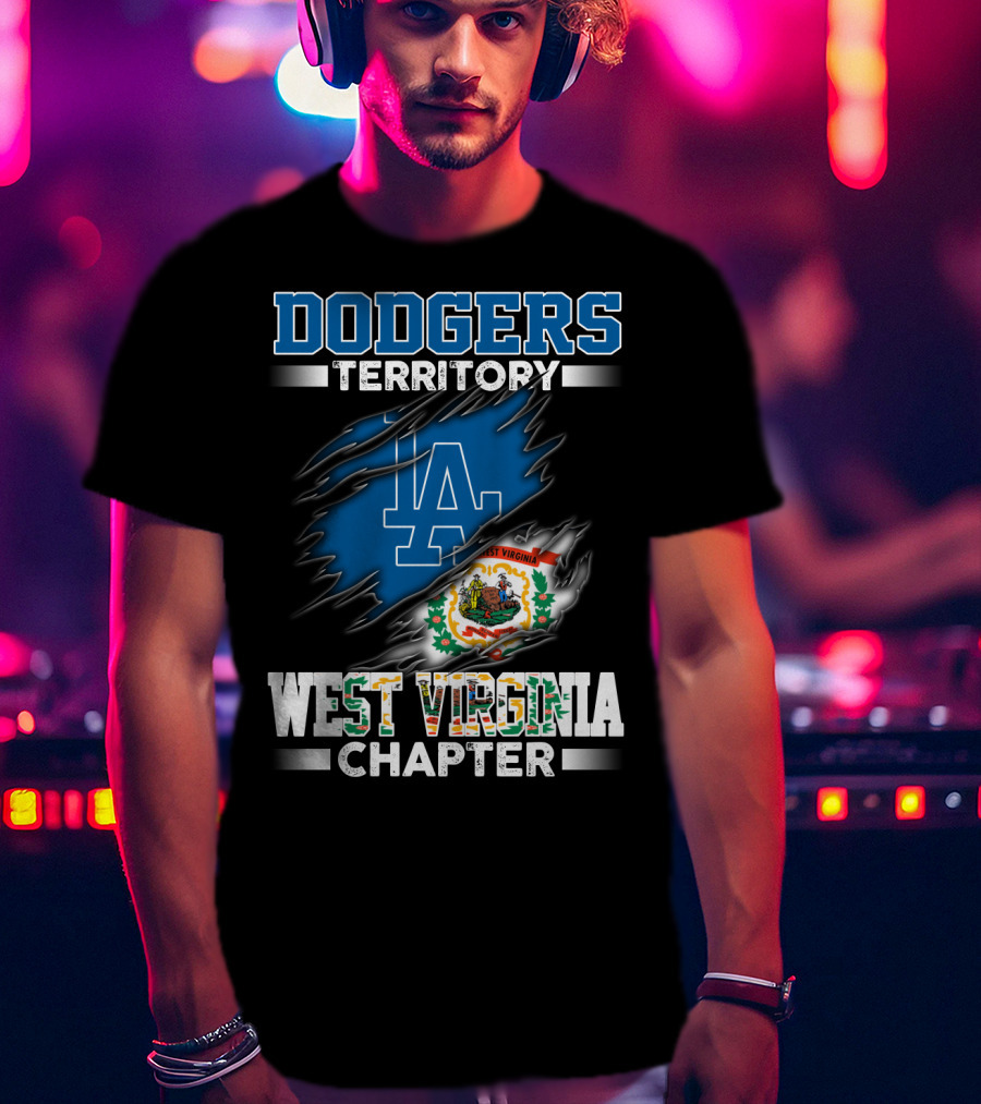 Dodgers Territory LA West Virginia Chapter T-Shirt