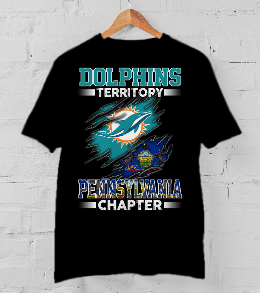 Dolphins Territory Pennsylvania Chapter T-Shirt