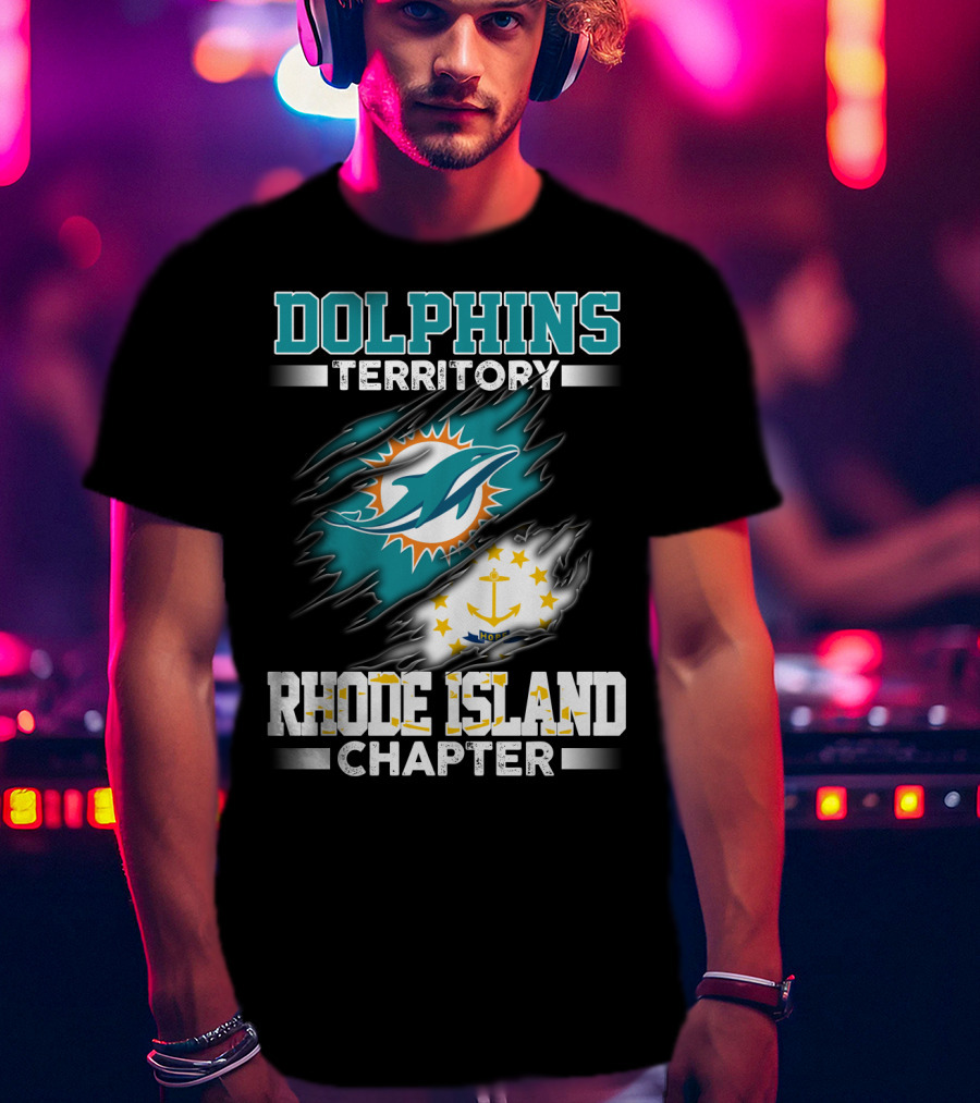 Dolphins Territory Rhode Island Chapter T-Shirt