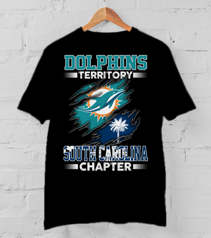 Dolphins Territory South Carolina Chapter T-Shirt