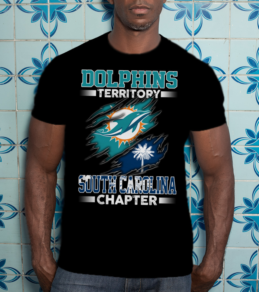 Dolphins Territory South Carolina Chapter T-Shirt