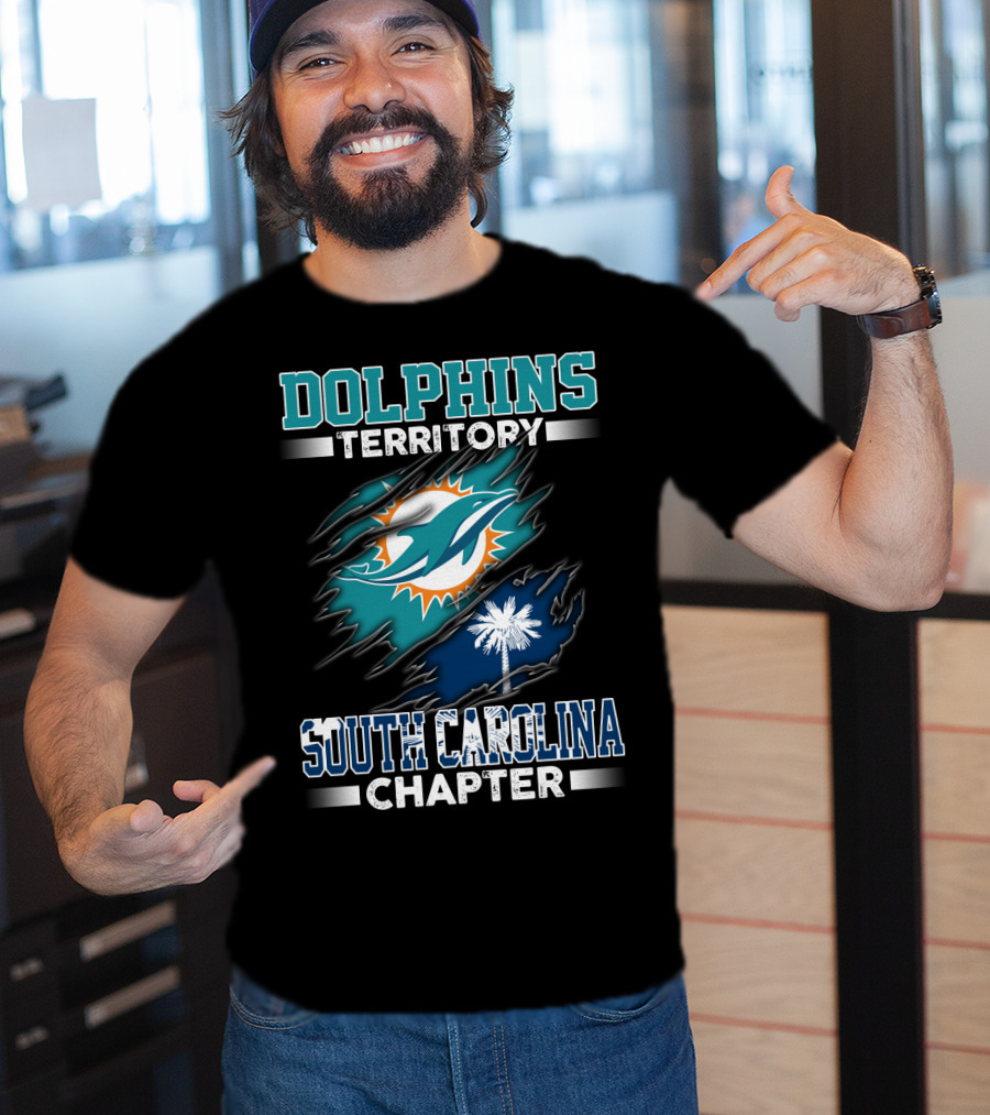 Dolphins Territory South Carolina Chapter T-Shirt