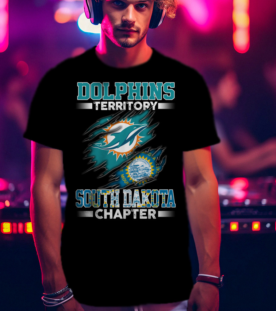 Dolphins Territory South Dakota Chapter T-Shirt