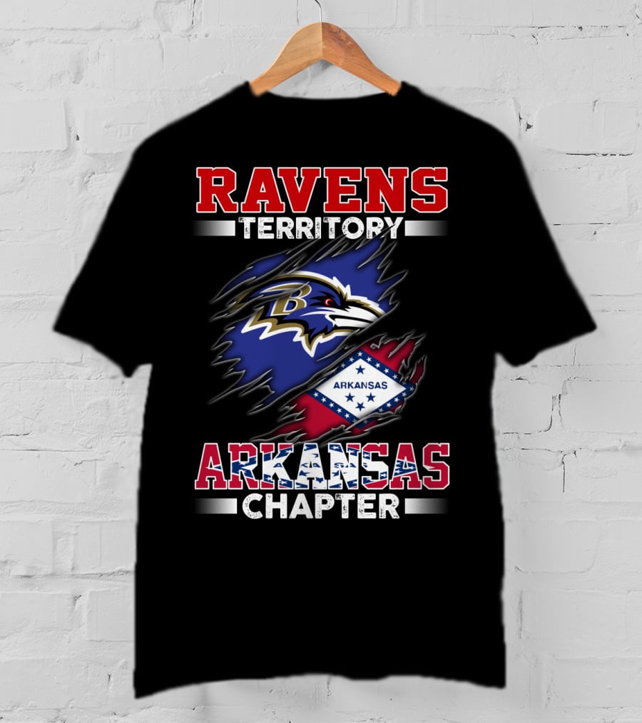 Ravens Territory Arkansas Chapter T-Shirt