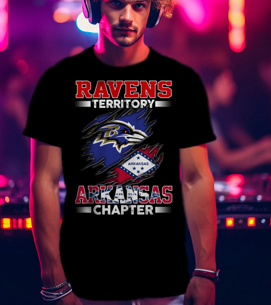 Ravens Territory Arkansas Chapter T-Shirt