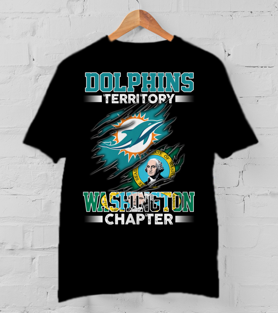 Dolphins Territory Washington Chapter T-Shirt