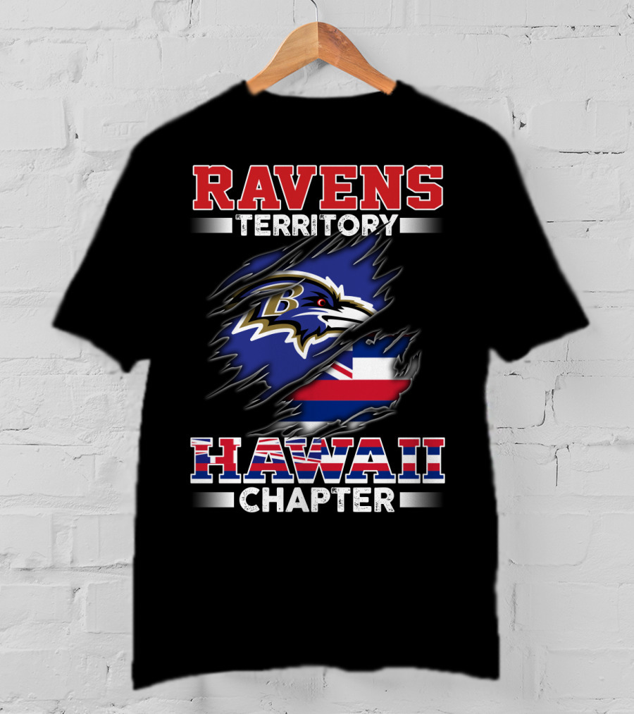Ravens Territory Hawaii Chapter NFL T-Shirt