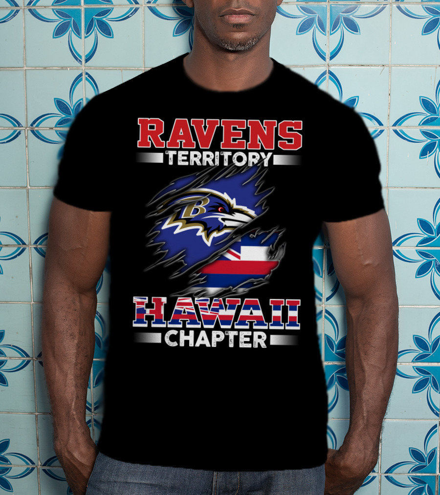 Ravens Territory Hawaii Chapter NFL T-Shirt