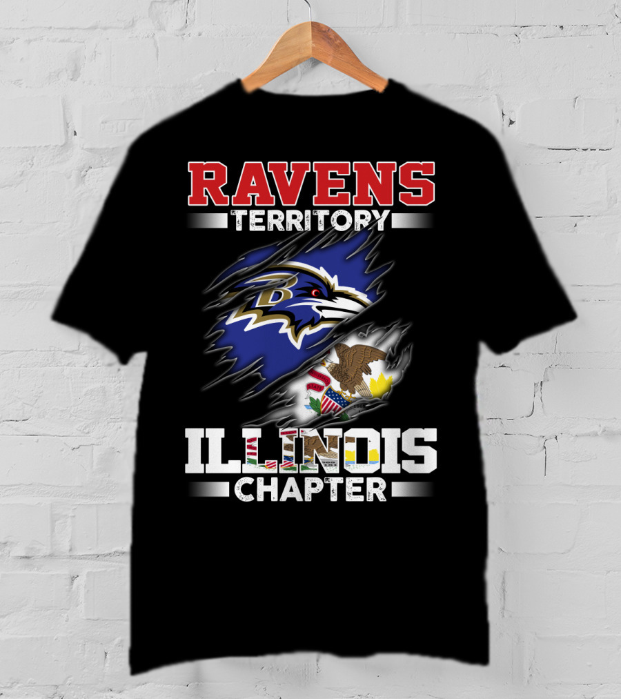 Ravens Territory Illinois Chapter T-Shirt