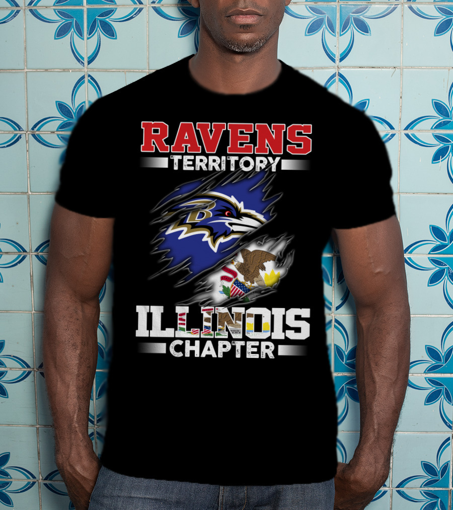 Ravens Territory Illinois Chapter T-Shirt