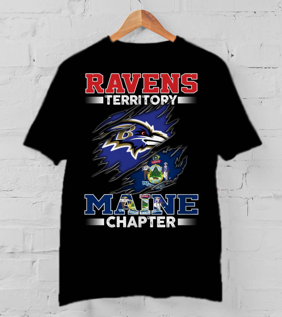 Ravens Territory Maine Chapter T-Shirt