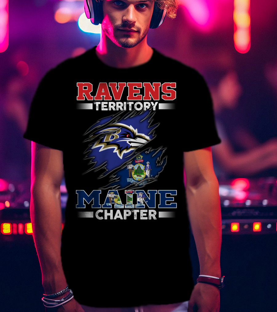 Ravens Territory Maine Chapter T-Shirt