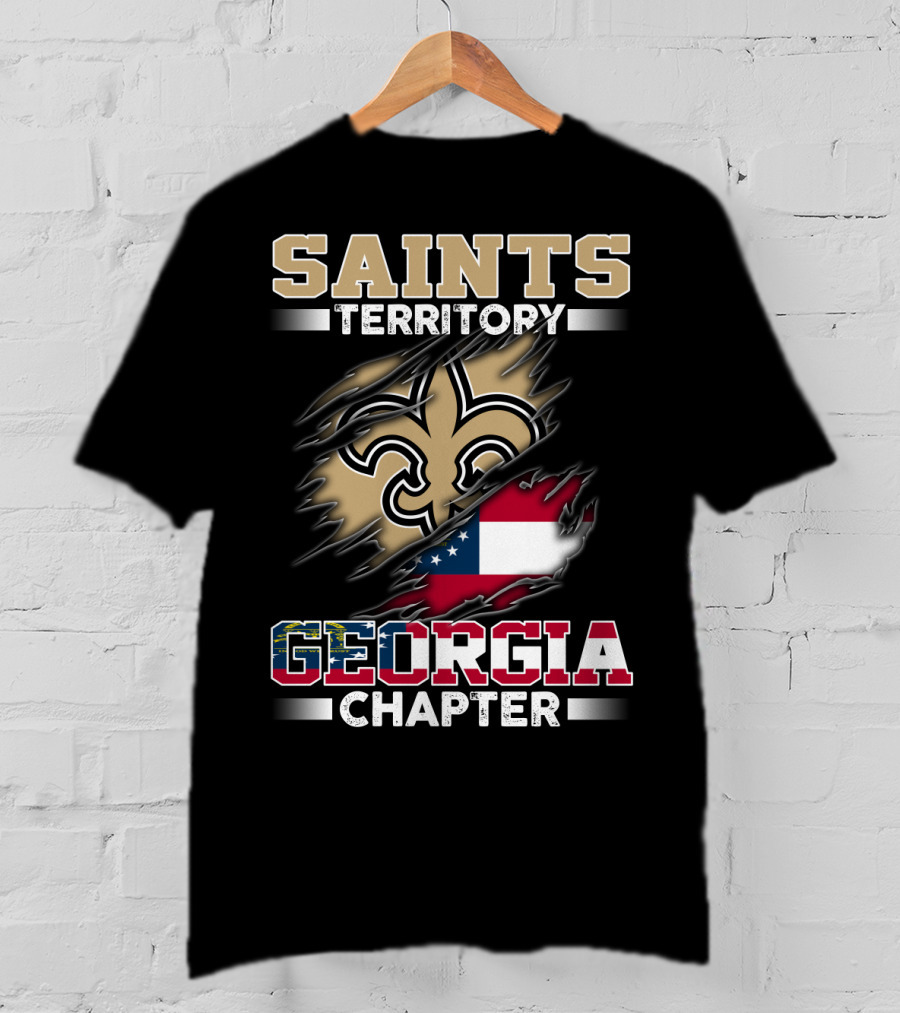 Saints Territory Georgia Chapter T-Shirt