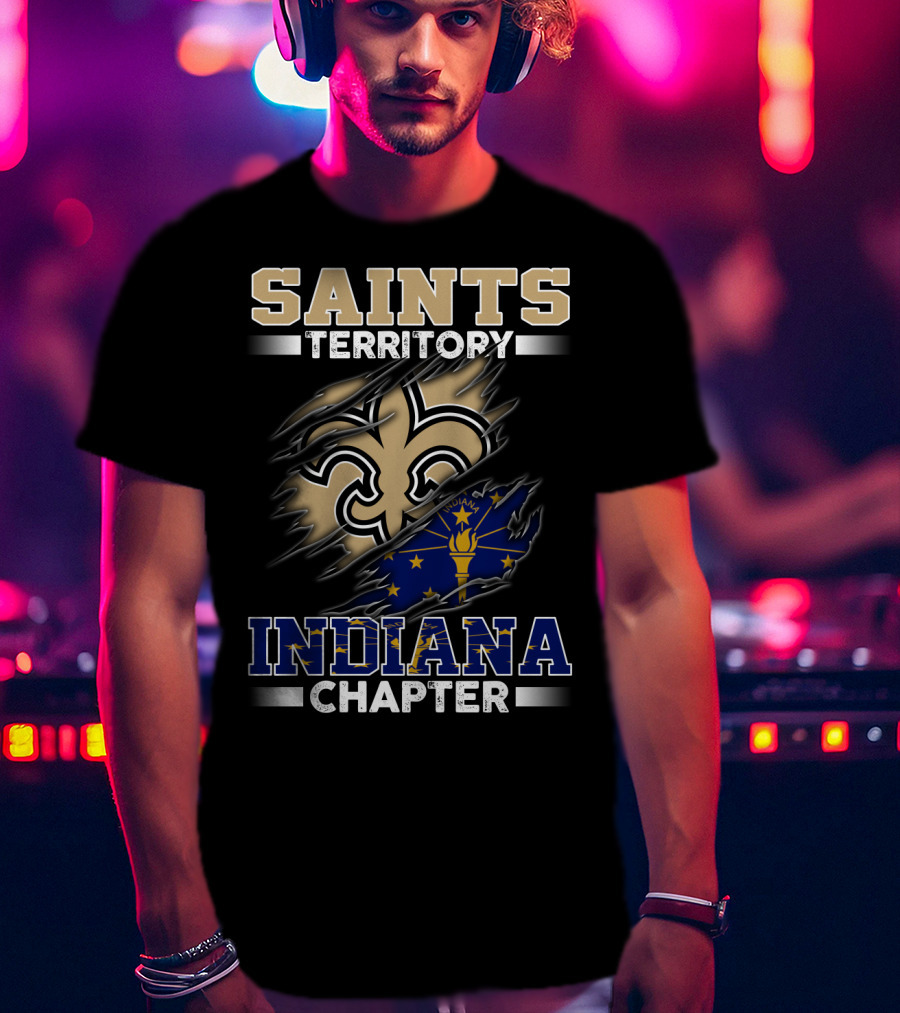 Saints Territory Indiana Chapter T-Shirt