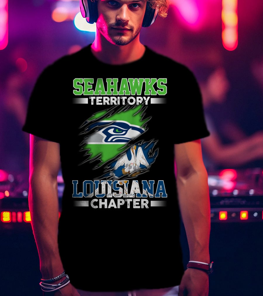 Seahawks Territory Louisiana Chapter T-Shirt